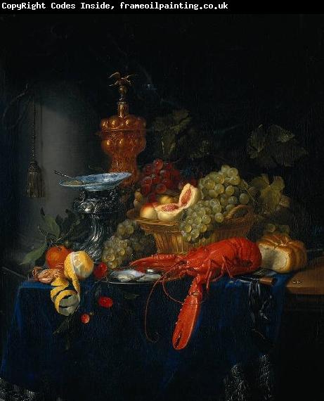 Pieter de Ring Still Life with a Golden Goblet